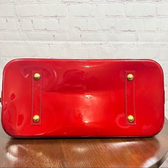 LOUIS VUITTON Vernis Alma GM Pomme D'Amour in excellent condition Y2K fashion - Picture 10 of 14